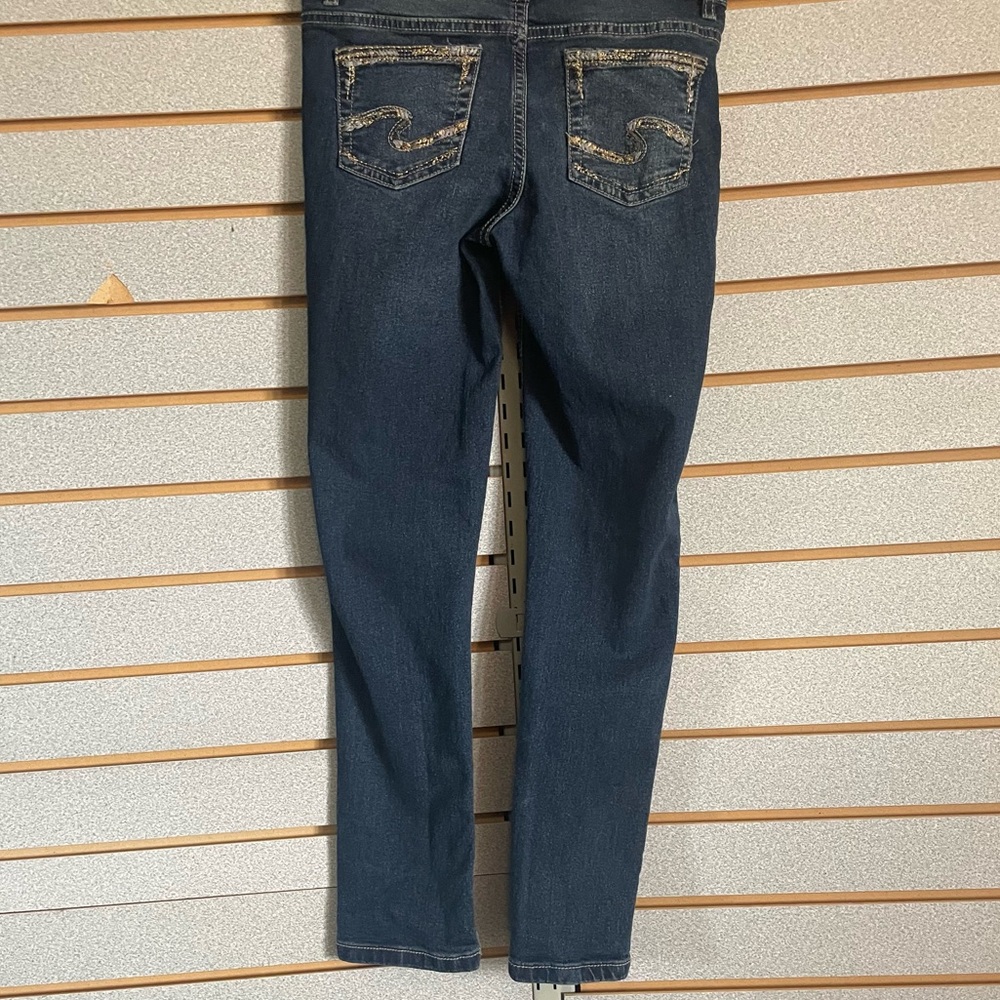 Silver Jeans Co Girls Size 10 Sasha Triple 5 Adjustable Waist Skinny